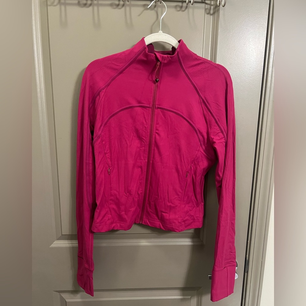 Lululemon Define Cropped Ribbed Nulu Jacket